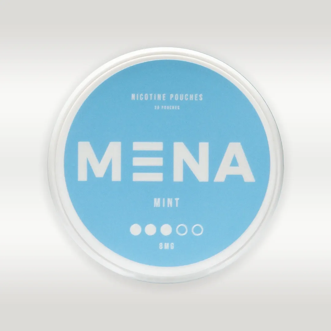 MENA - أكياس نيكوتين - نكهة النعناع